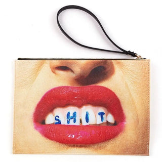 Seletti Toiletpaper pouch bag Shit - Buy now on ShopDecor - Discover the best products by TOILETPAPER HOME design