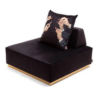 Seletti Toiletpaper modular pouf 103x103 cm - 40.56x40.56 in. - Buy now on ShopDecor - Discover the best products by TOILETPAPER HOME design