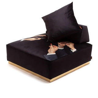 Seletti Toiletpaper maxi cushion for backrest 70x70 cm - 27.56x27.56 in - Buy now on ShopDecor - Discover the best products by TOILETPAPER HOME design