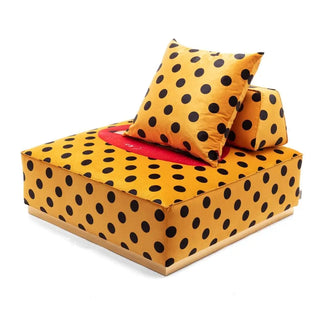 Seletti Toiletpaper modular pouf 103x103 cm - 40.56x40.56 in. - Buy now on ShopDecor - Discover the best products by TOILETPAPER HOME design