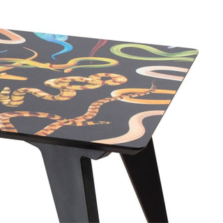 Seletti Toiletpaper Rectangular Table Snakes Big 205x90 cm. - Buy now on ShopDecor - Discover the best products by TOILETPAPER HOME design