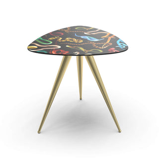 Seletti Toiletpaper side table Snakes Black - Buy now on ShopDecor - Discover the best products by TOILETPAPER HOME design
