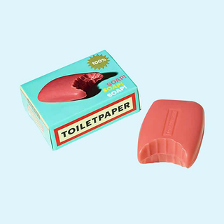 Seletti Toiletpaper bite soap bar - Buy now on ShopDecor - Discover the best products by TOILETPAPER HOME design