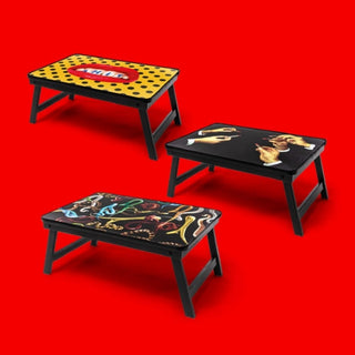 Seletti Toiletpaper sofa tray with folding legs - Buy now on ShopDecor - Discover the best products by TOILETPAPER HOME design