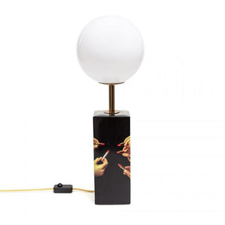 Seletti Toiletpaper table lamp Lipsticks Black - Buy now on ShopDecor - Discover the best products by TOILETPAPER HOME design