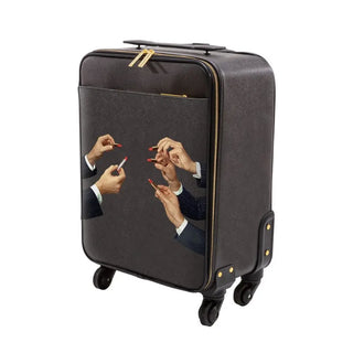 Seletti Toiletpaper Travel Kit trolley Lipsticks Black - Buy now on ShopDecor - Discover the best products by TOILETPAPER HOME design