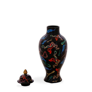 Seletti Toiletpaper porcelain vase - Buy now on ShopDecor - Discover the best products by TOILETPAPER HOME design