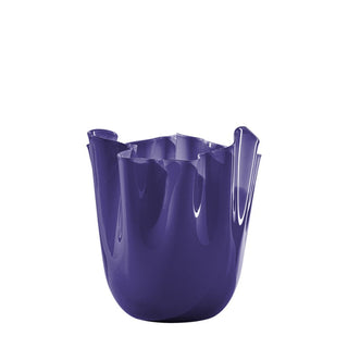 Venini Fazzoletto 700.04 vase h. 13.5 cm. Venini Fazzoletto Indigo - Buy now on ShopDecor - Discover the best products by VENINI design