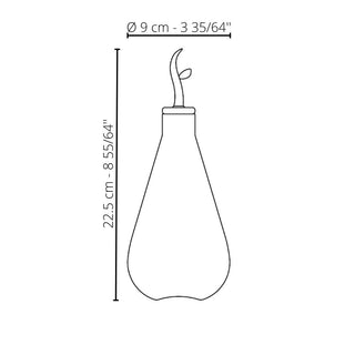 Venini Monofiore 100.45 ampoule tea h. 22.5 cm. - Buy now on ShopDecor - Discover the best products by VENINI design