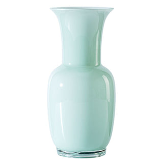 Venini Opalino 706.24 one-color vase h. 42 cm. Venini Opalino Rio Green Inside Rio Green - Buy now on ShopDecor - Discover the best products by VENINI design