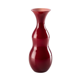 Venini Pigmenti 516.85 opaline vase milk-white inside h. 26 cm. Venini Pigmenti Ox Blood Red-Milk White - Buy now on ShopDecor - Discover the best products by VENINI design