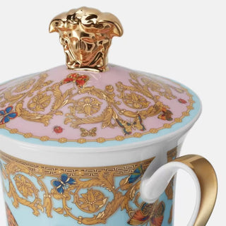 Versace meets Rosenthal 30 Years Mug Collection Le Jardin de Versace mug with lid - Buy now on ShopDecor - Discover the best products by VERSACE HOME design