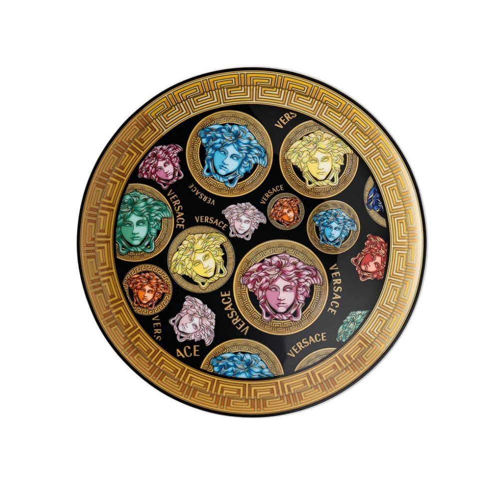 Versace meets Rosenthal Medusa Amplified Multicolour plate diam. 17 cm
