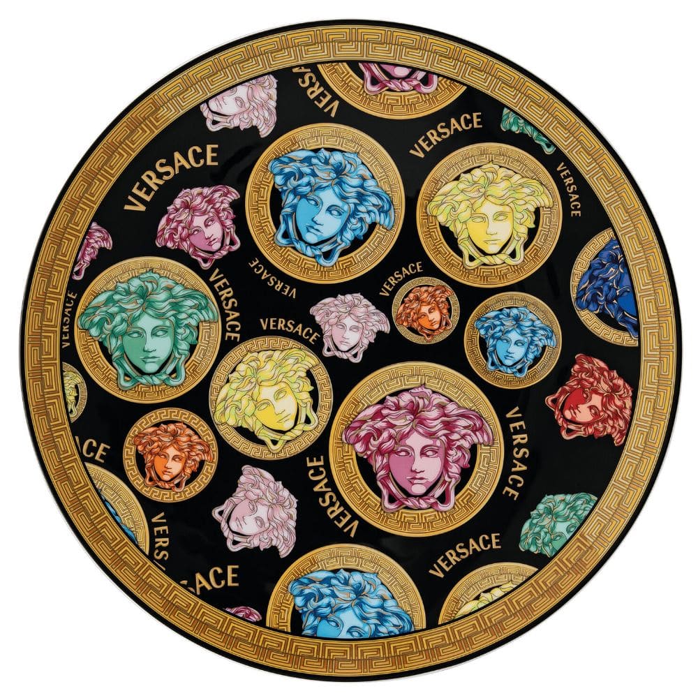 plate Porcelain Versace Medusa Amplified
