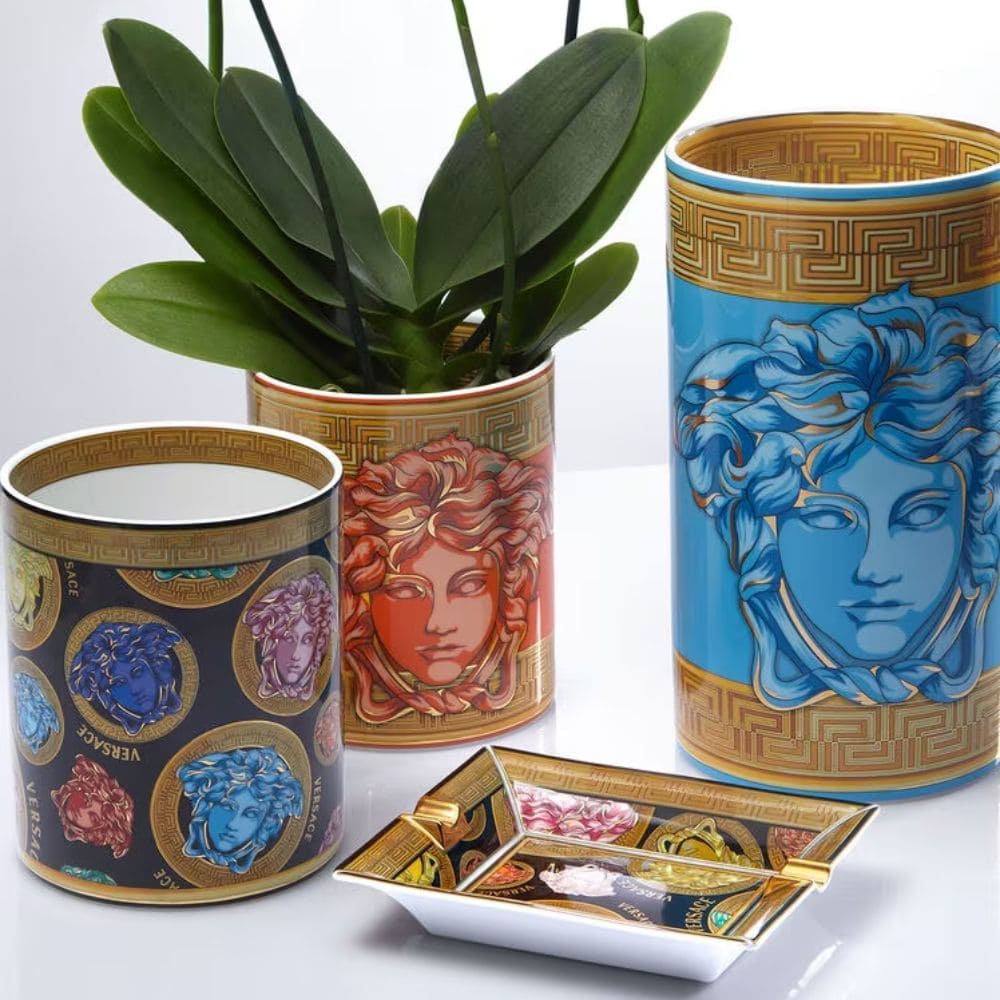 VERSACE✖️ローゼンタール　メデューサ花瓶 versace-medusa-amplified-