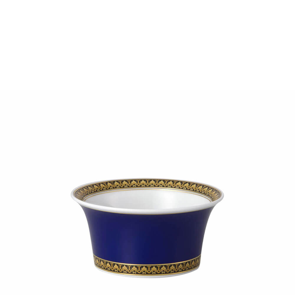 ベルサーチフルーツ￼皿￼ versace-medusa-blue-fruit-bowl