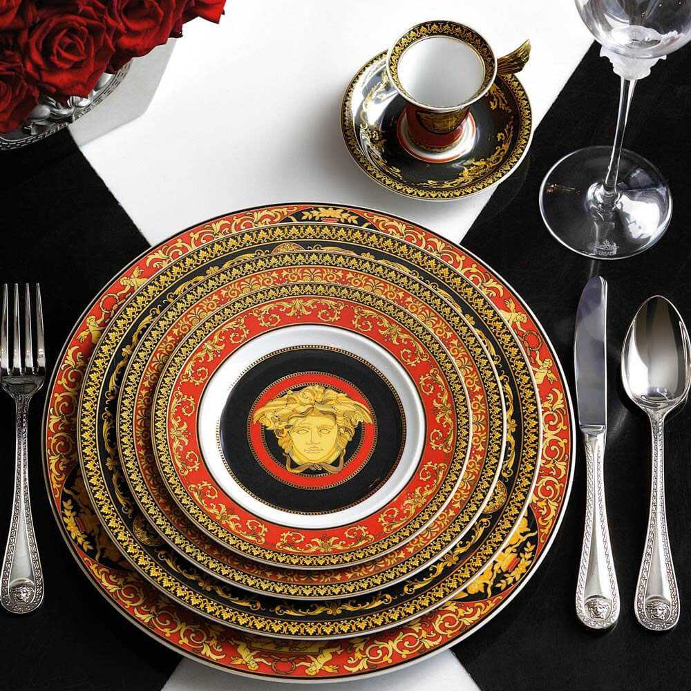 Versace meets Rosenthal Medusa Plate diam. 27 cm