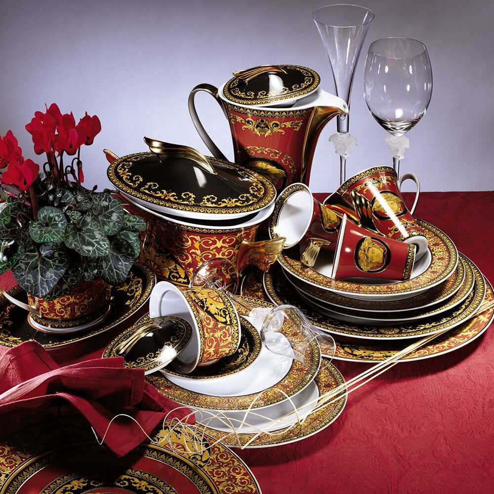 Versace meets Rosenthal Medusa Vase H. 34 cm