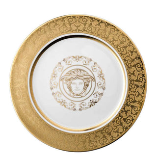 Versace meets Rosenthal Medusa Gala Gold Service plate diam. 30 cm. - Buy now on ShopDecor - Discover the best products by VERSACE HOME design