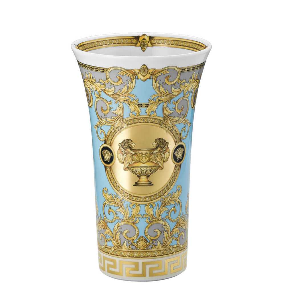 Versace meets Rosenthal Prestige Gala Le Bleu Vase H. 26cm