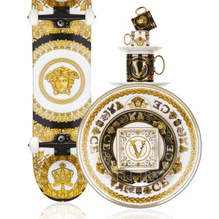 Versace meets Rosenthal Virtus Gala White plate diam. 21 cm - Buy now on ShopDecor - Discover the best products by VERSACE HOME design