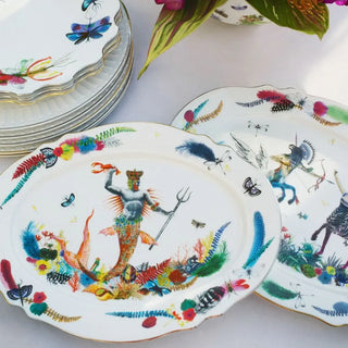 Vista Alegre Caribe charger plate diam. 33 cm - 13 in - Buy now on ShopDecor - Discover the best products by VISTA ALEGRE design