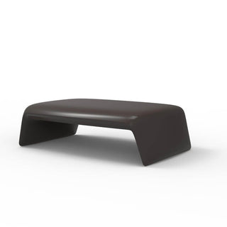 Vondom Blow low table polyethylene by Stefano Giovannoni Vondom Brown - Buy now on ShopDecor - Discover the best products by VONDOM design