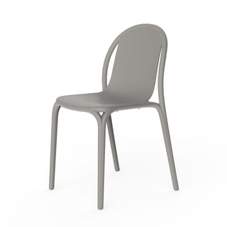 Vondom Brooklyn chair Vondom Taupe Without Armrests - Buy now on ShopDecor - Discover the best products by VONDOM design