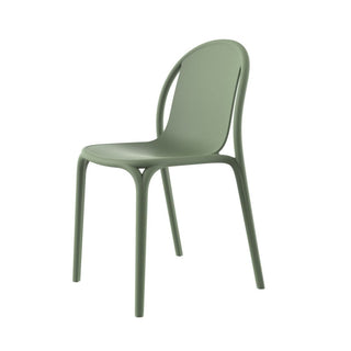 Vondom Brooklyn chair Light Green Without Armrests - Buy now on ShopDecor - Discover the best products by VONDOM design