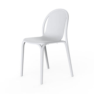 Vondom Brooklyn chair Vondom White Without Armrests - Buy now on ShopDecor - Discover the best products by VONDOM design