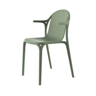 Vondom Brooklyn chair Light Green With Armrests - Buy now on ShopDecor - Discover the best products by VONDOM design