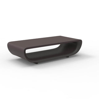 Vondom Bum Bum low table polyethylene by Eugeni Quitllet Vondom Brown - Buy now on ShopDecor - Discover the best products by VONDOM design