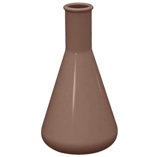 Vondom Chemistubes Erlenmeyer vase for indoor h.100 cm Vondom Brown - Buy now on ShopDecor - Discover the best products by VONDOM design