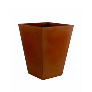Vondom Cono square Alto vase 45x45 h. 68 cm. by Studio Vondom Vondom Brown - Buy now on ShopDecor - Discover the best products by VONDOM design