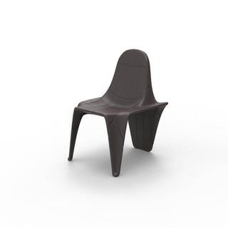 Vondom F3 chair polyethylene by Fabio Novembre Vondom Brown - Buy now on ShopDecor - Discover the best products by VONDOM design