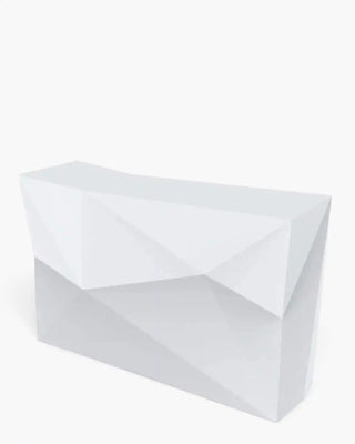 Vondom Faz Bar counter LED central element in Ice White 2101 polyethylene