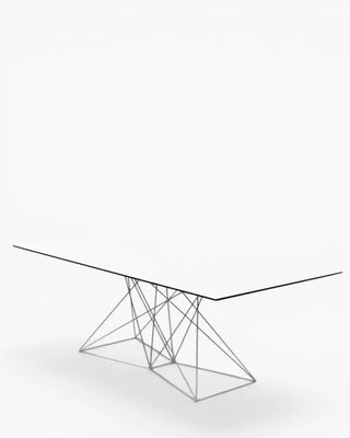 Vondom Faz table with powder-coated metal legs with HPL top