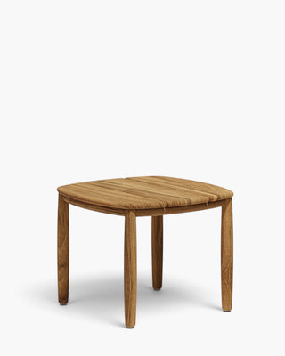 Vondom Fusta sun lounger table in teak wood