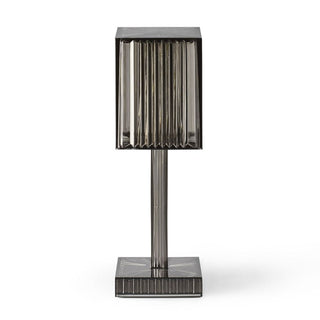 Vondom Gatsby LED portable table lamp Smoky grey Prism - Buy now on ShopDecor - Discover the best products by VONDOM design