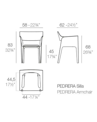 Vondom Hidra armchair in polypropylene