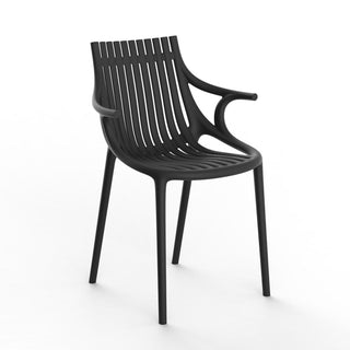 Vondom Ibiza chair with arms Vondom Black - Buy now on ShopDecor - Discover the best products by VONDOM design