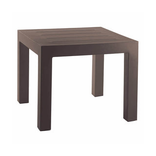 Vondom Jut table 90x90 cm polyethylene by Studio Vondom Vondom Brown - Buy now on ShopDecor - Discover the best products by VONDOM design