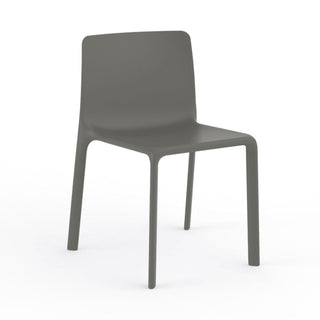 Vondom Kes chair Dark grey Without Armrests - Buy now on ShopDecor - Discover the best products by VONDOM design