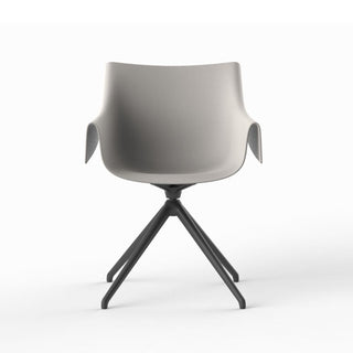 Vondom Manta Swivel chair Vondom Ecru Without Wheels - Buy now on ShopDecor - Discover the best products by VONDOM design