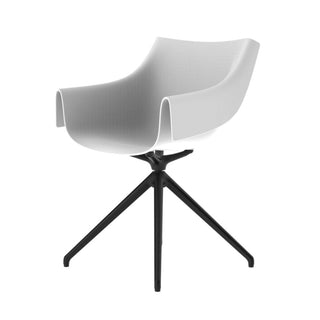 Vondom Manta Swivel chair Vondom White Without Wheels - Buy now on ShopDecor - Discover the best products by VONDOM design