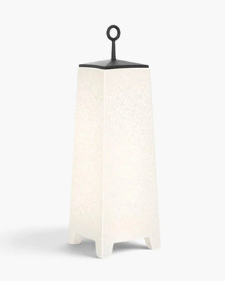 Vondom Mora LED floor lamp in Ice White 2101 polyethylene