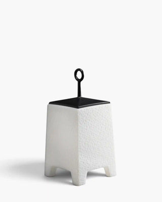 Vondom Mora LED floor lamp in Ice White 2101 polyethylene