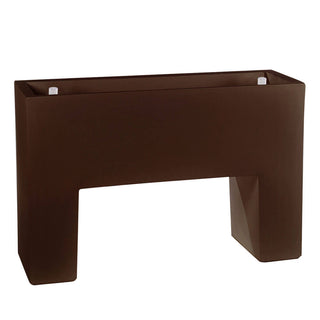 Vondom Muro vase 120x40 h. 80 cm. by Studio Vondom Vondom Brown - Buy now on ShopDecor - Discover the best products by VONDOM design