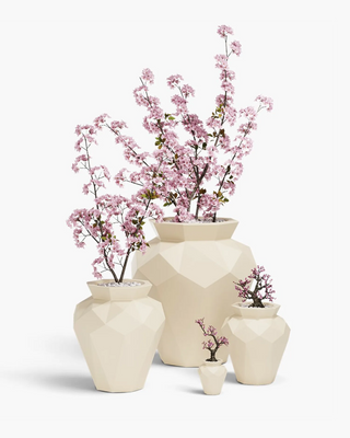 Vondom Origami Hanami planter in polyethylene