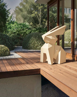 Vondom Usagi & Kousagi rabbit-shaped sculpture in polyethylene